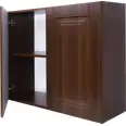 Шкаф навесной «Орех Р» 68х80 см, МДФ, цвет орех