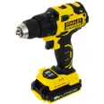 Шуруповерт бесщеточный аккумуляторный Stanley Fatmax FMC607D2, 18 Вт Li-ion 2х2 Ач