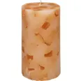 Свеча-столбик Меланж 7x13 см цвет сандал
