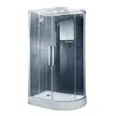 Душевая кабина Titan левая низкий поддон 120x80 см