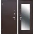 Дверь входная металлическая Царское зеркало Maxi, 960 мм, левая, цвет венге