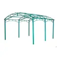 Навес Союз 400х320х200 см сталь зеленый