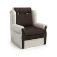 Кресло-кровать Шарм-Дизайн Классика M 87x101x83 см цвет бежевый/коричневый 3103021