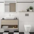 Плитка настенная Kerama Marazzi Фрост 3D 29.5x59.5 см 1.08 м? цвет белый матовый