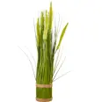 Искусственное растение Осока h45 см ПВХ разноцветный