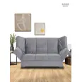 Диван раскладной Cityhd Джакарта 205x93x95 см велюр цвет серый