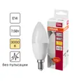 Лампа светодиодная Osram E14 220 В 8 Вт свеча 806 лм тёплый белый свет