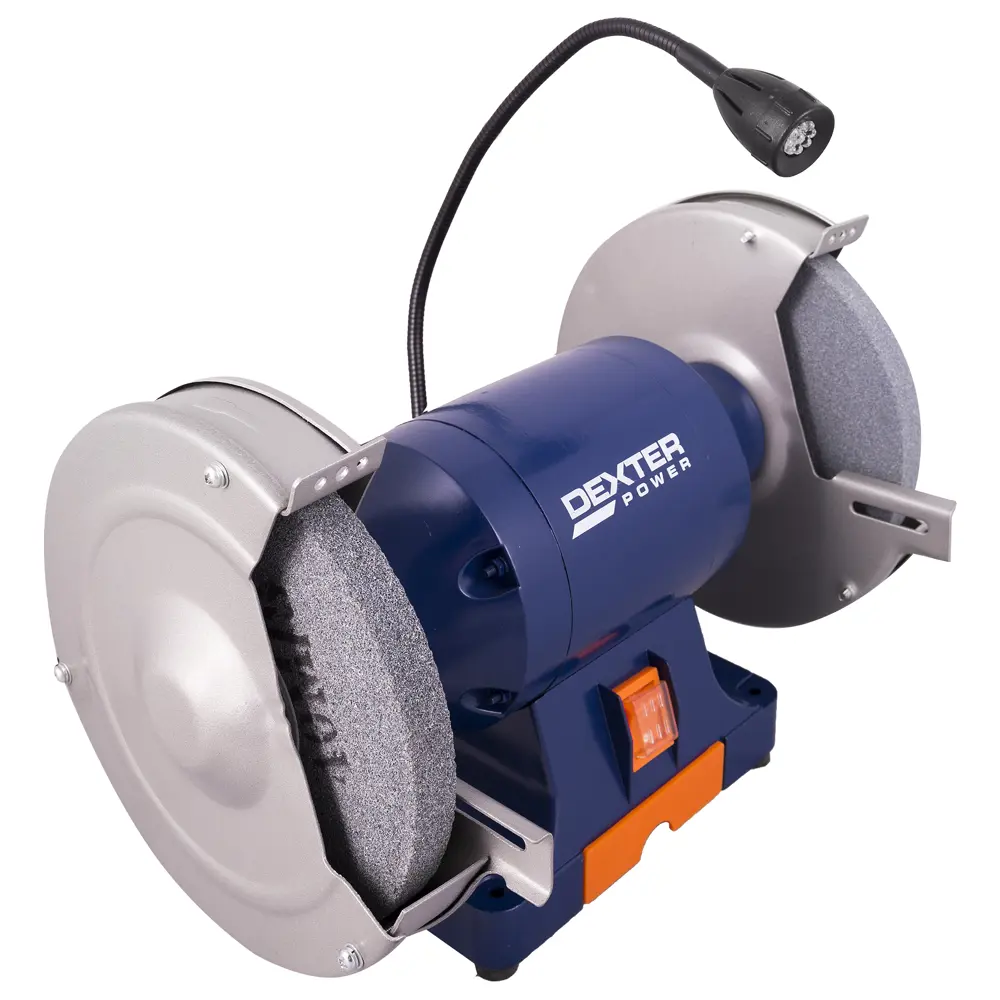 Фото Точило Dexter Power MD3220AL-1, 400 Вт, 200 мм Фото Точило Dexter Power MD3220AL-1, 400 Вт, 200 мм