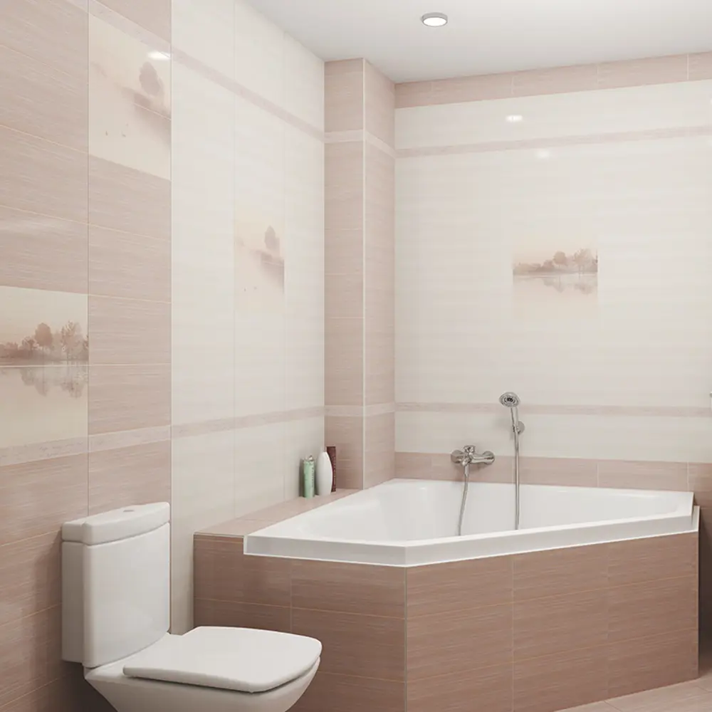 Фото 5 Бордюр «Classics B400D199» 40х5 см цвет бежевый