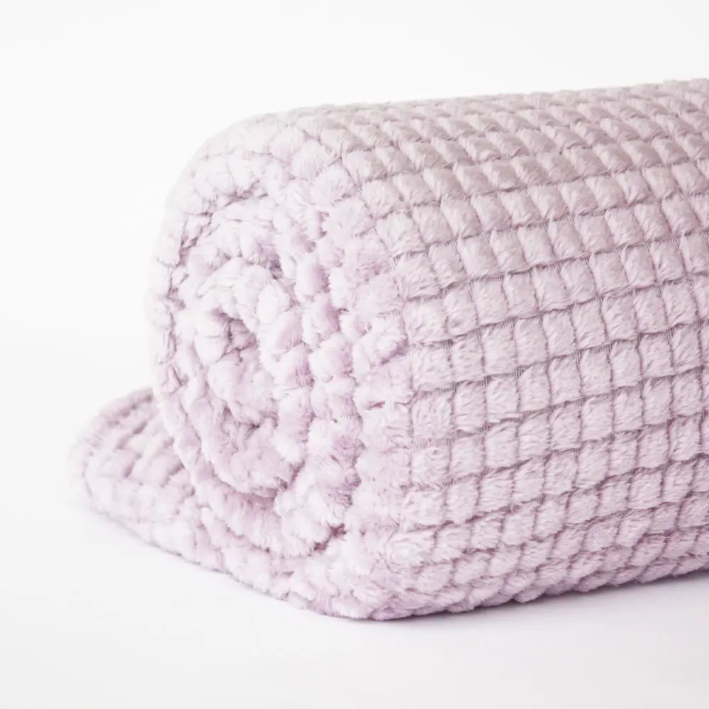 Фото 2 Плед «Grand» 140х200 см цвет сиреневый