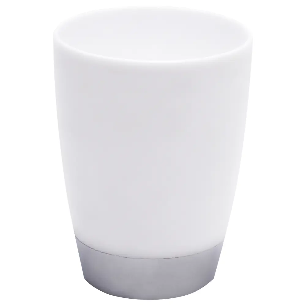 Фото Стакан одинарный Vidage "Альма", пластик, цвет белый