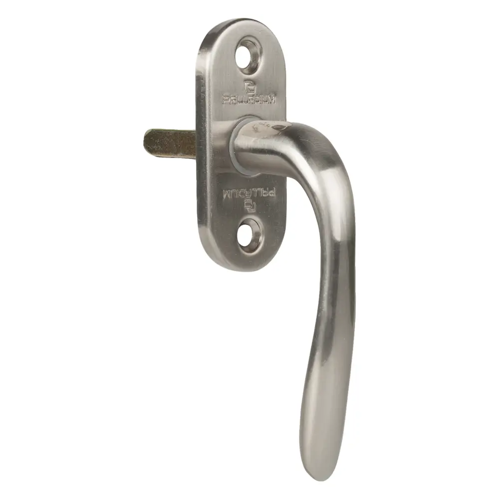 Фото Завертка оконная Palladium Victoria PN, 60х90 мм, ЦАМ, цвет перламутровый никель Фото Завертка оконная Palladium Victoria PN, 60х90 мм, ЦАМ, цвет перламутровый никель