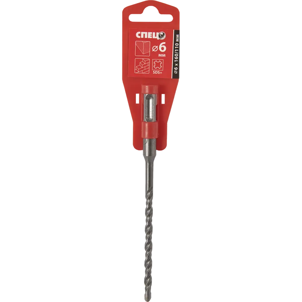 Фото 4 Бур по бетону SDS-plus Спец 6x160 мм