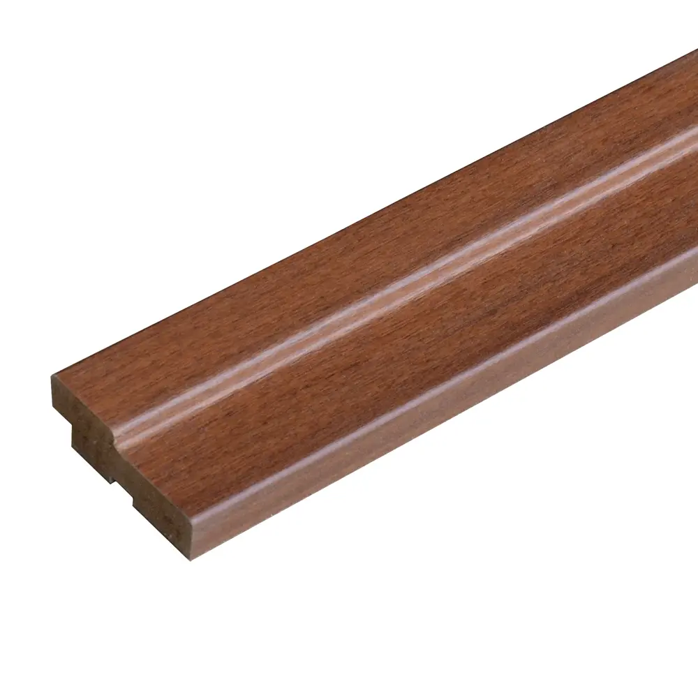 Фото Коробка дверная 21-10, ПВХ, цвет итальянский орех Фото Коробка дверная 21-10, ПВХ, цвет итальянский орех