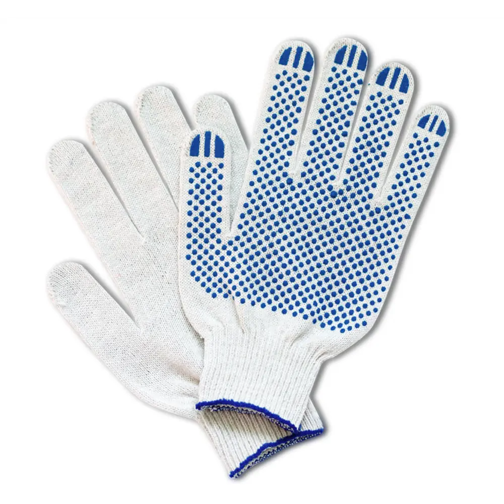 Фото Перчатки трикотажные с ПВХ, 10 класс