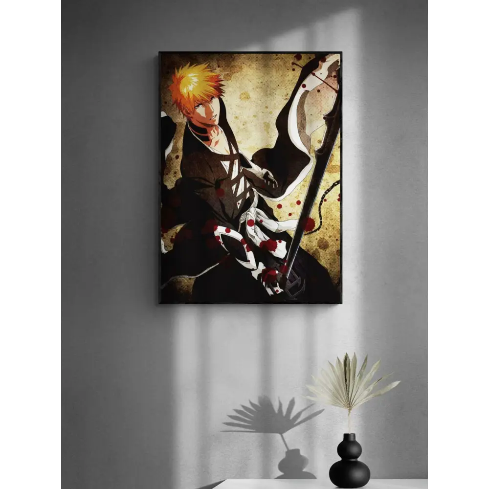 Фото 3 Постер Просто Постер Блич. Главный герой 60x90 в раме