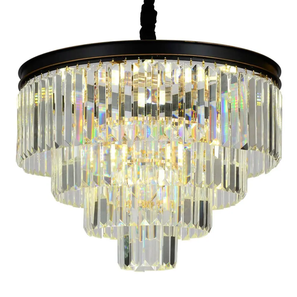 Фото 3 Люстра потолочная STILFORT 1027_03_08P, 8 ламп, цвет черный