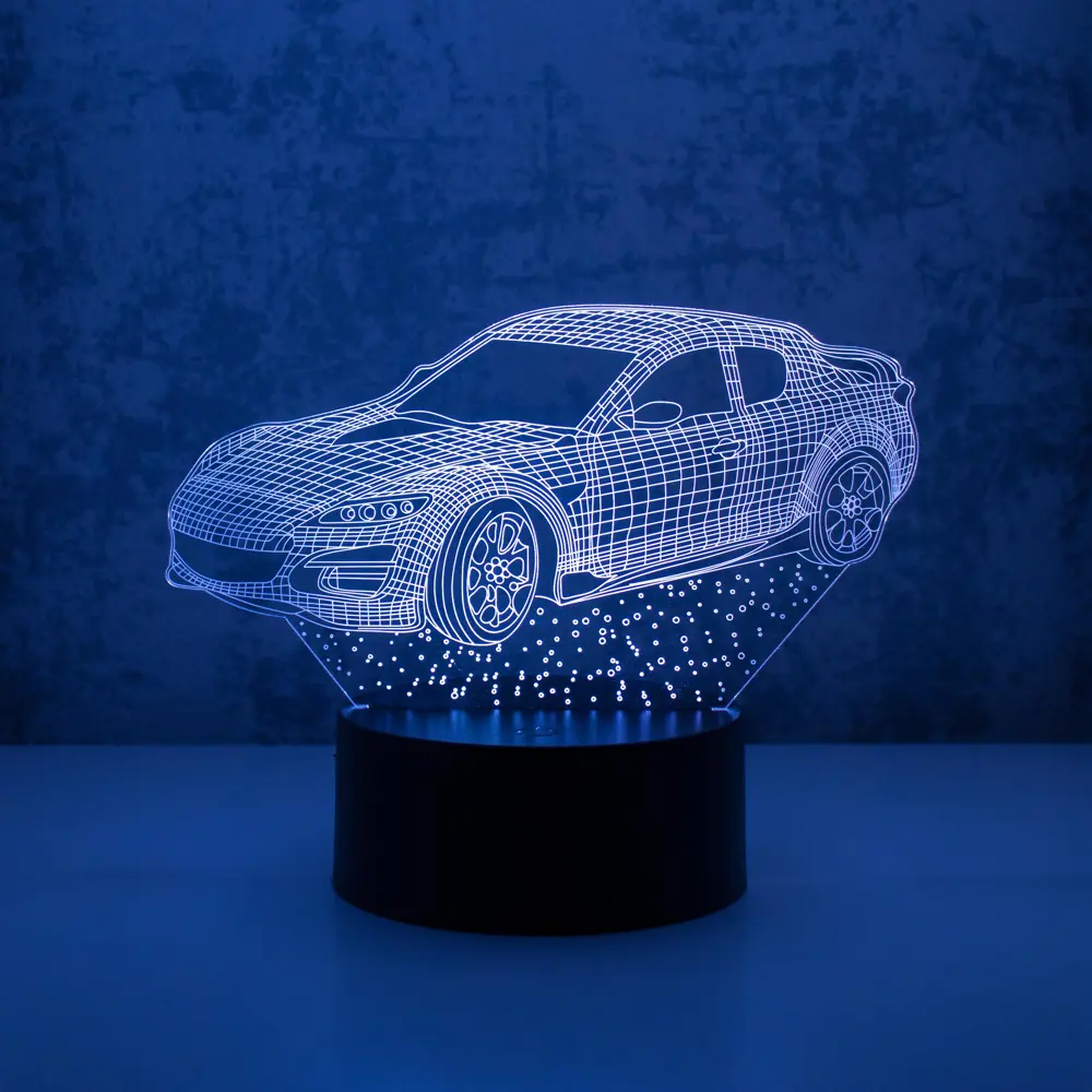 Фото 2 Декоративный светильник СТАРТ 3D Авто