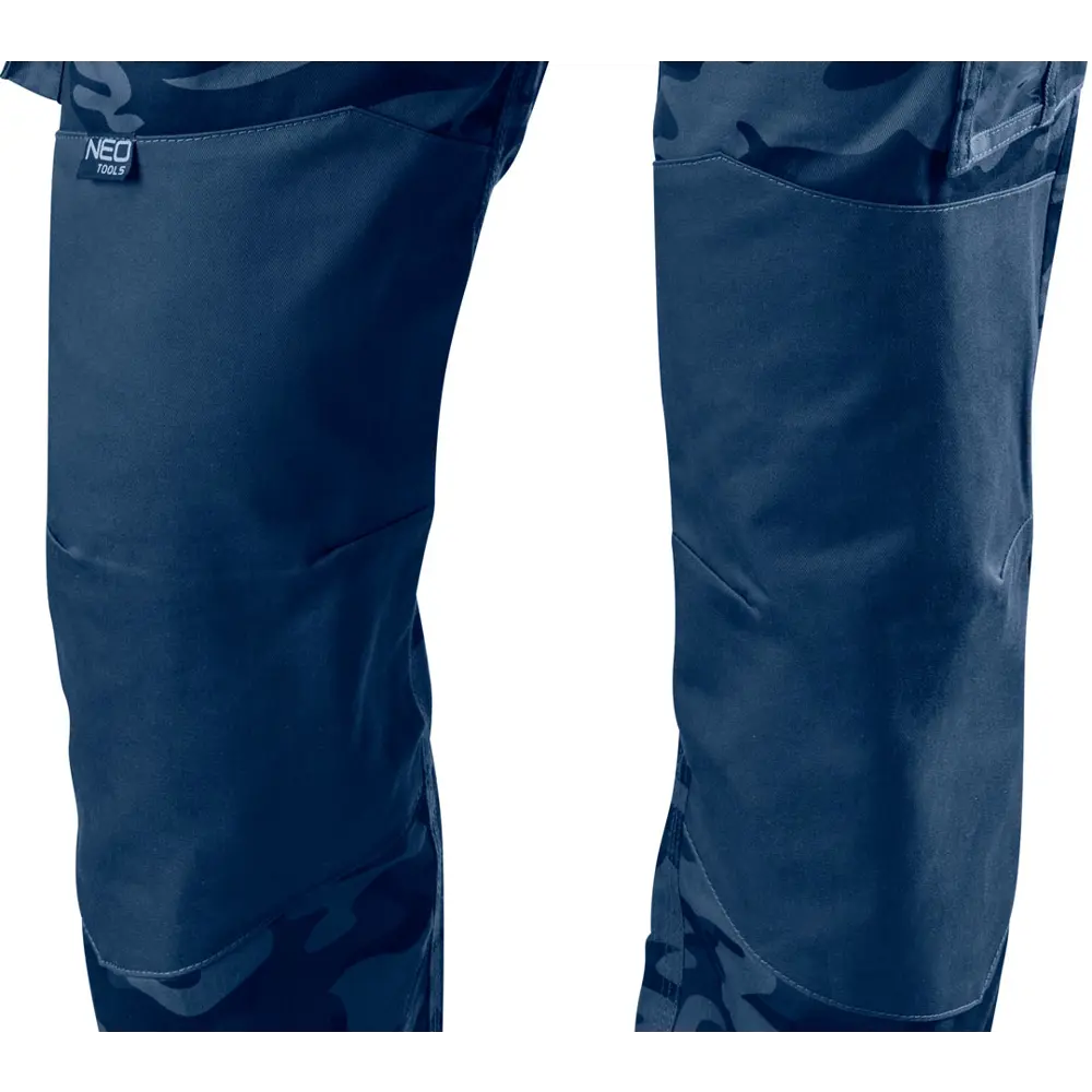 Фото 5 Брюки рабочие Neo Tools Camo синие размер M рост 178-181