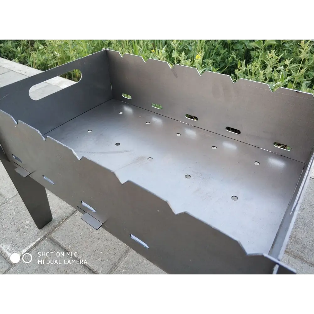 Фото 8 Мангал разборный Урал М250, 40x25 см Сумка-чехол Фото 8 Мангал разборный Урал М250, 40x25 см Сумка-чехол