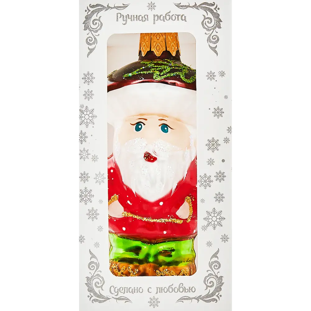 Фото 5 Елочное украшение Дедушка грибок/Гном