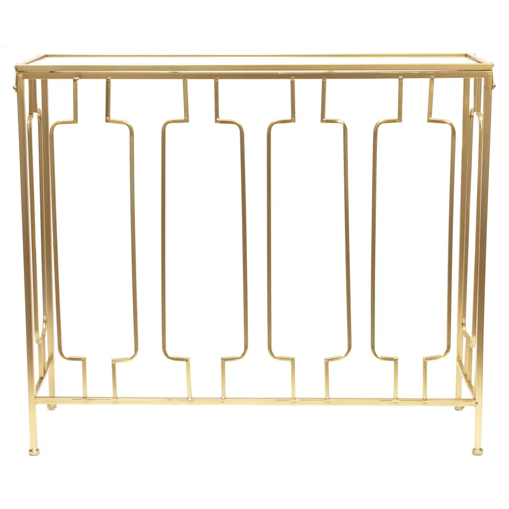 Фото Стол Гласар 78 см, цвет жёлтый/золотой