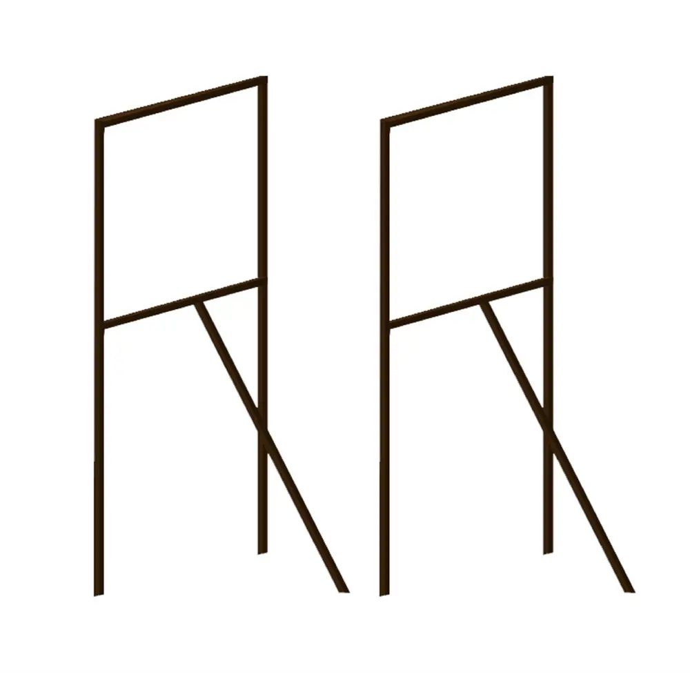 Фото Опора для малины h150 см сталь коричневый