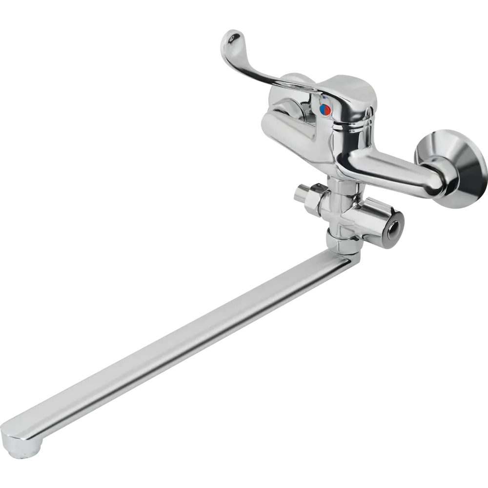 Фото Смеситель универсальный Капитошка локтевой Фото Смеситель универсальный Капитошка локтевой