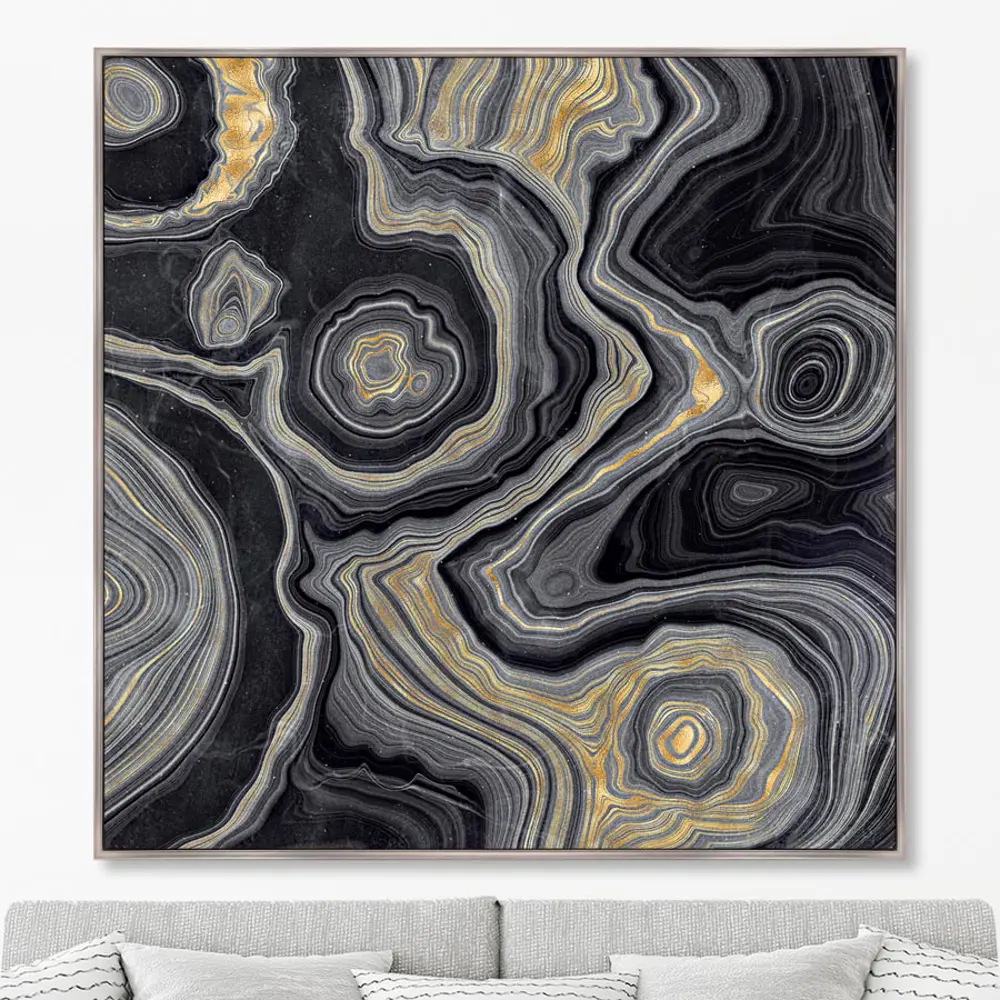 Фото Картина в раме "Agate, the beauty of stone" 105x105 см Фото Картина в раме "Agate, the beauty of stone" 105x105 см