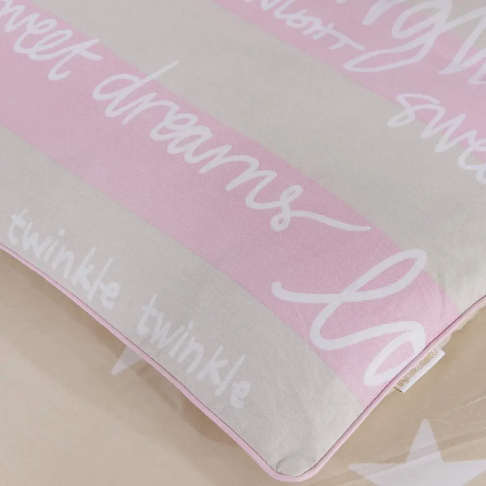 Фото 5 Комплект постельного белья Sofi De MarkO Дет-583, полутораспальный, сатин, цвет розовый