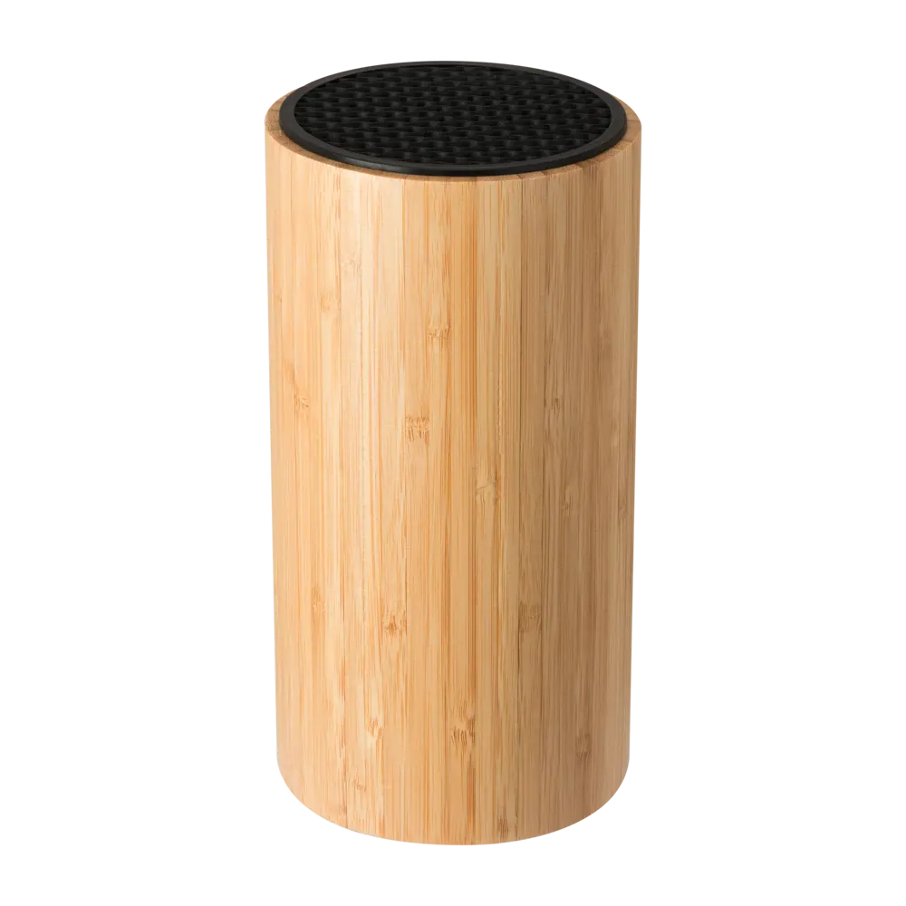 Фото Подставка для ножей 12x23.5 см бамбук цвет бежевый