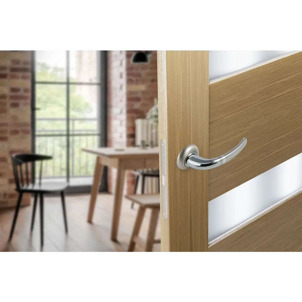 Фото 10 Дверные ручки Edson EDS-8H-R1 цвет никель