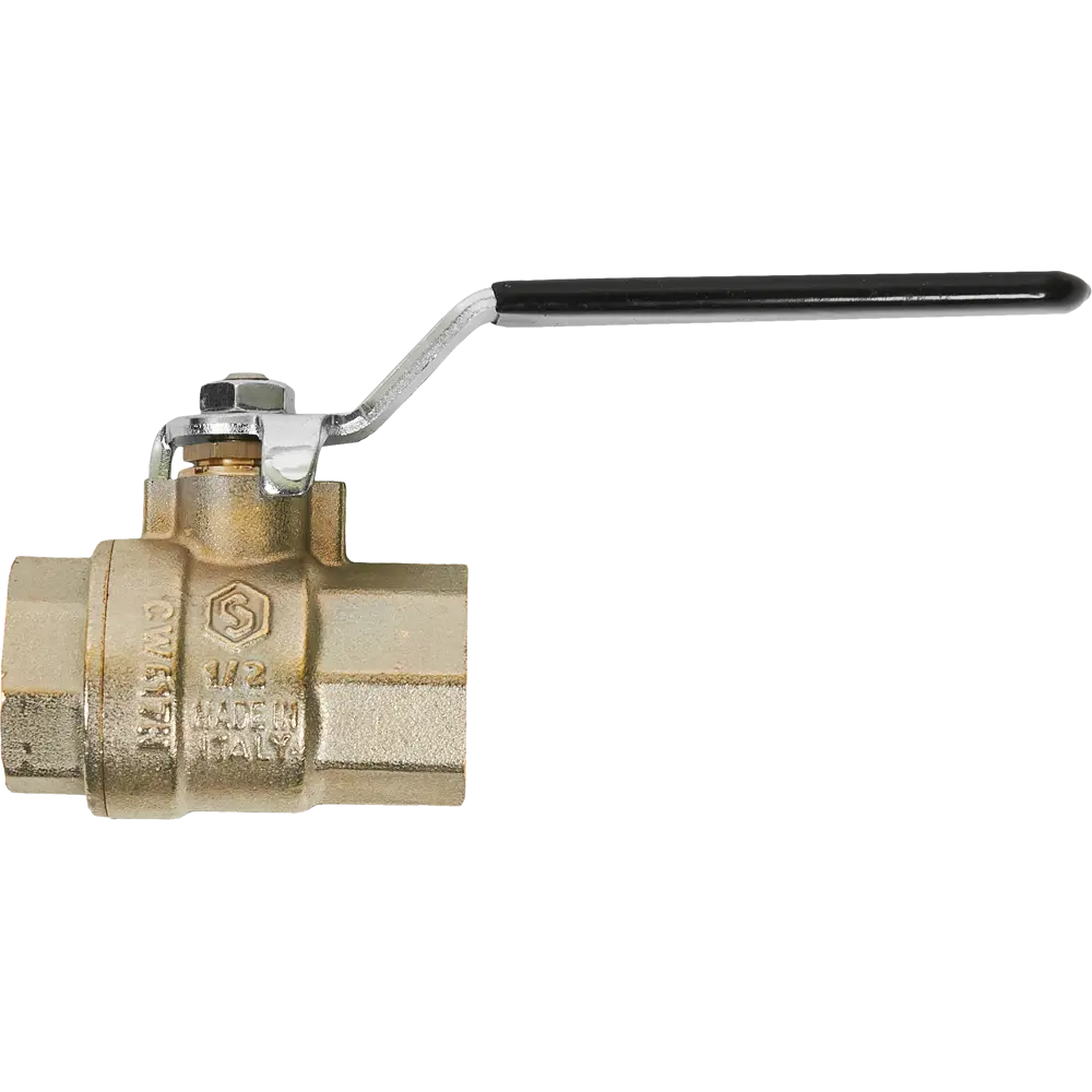 Фото 2 Кран шаровой Stout 1/2" ВР латунь ручка рычаг