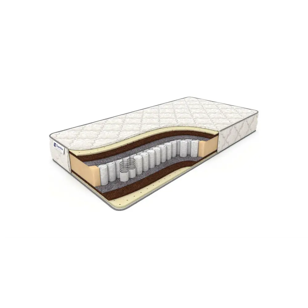 Фото Матрас Dreamline Balance Medium TFK 195x200 см, независимый пружинный блок, двуспальный, латексный