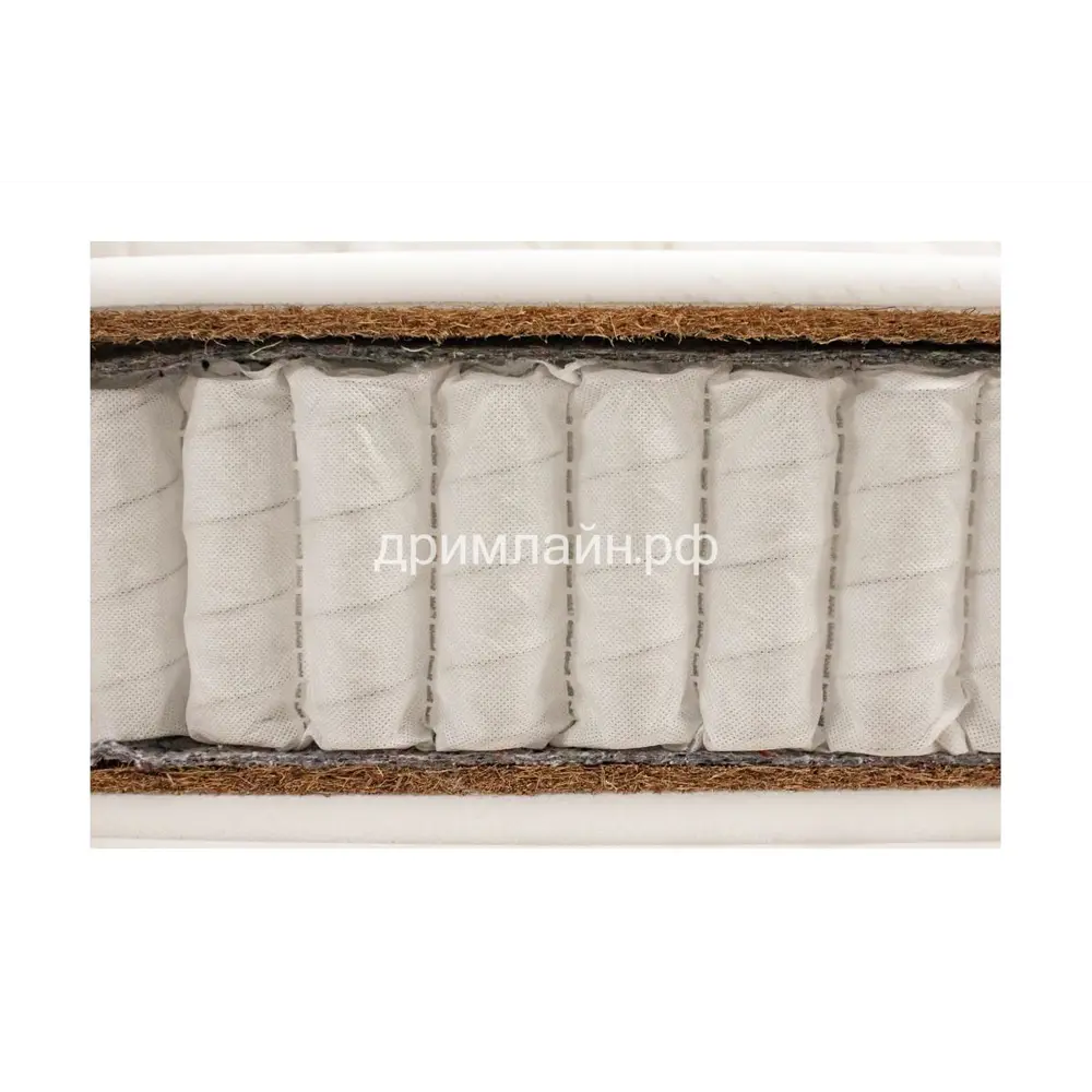 Фото 5 Матрас Dreamline Eco Foam Hard S1000 200x210 см, независимый пружинный блок, двуспальный