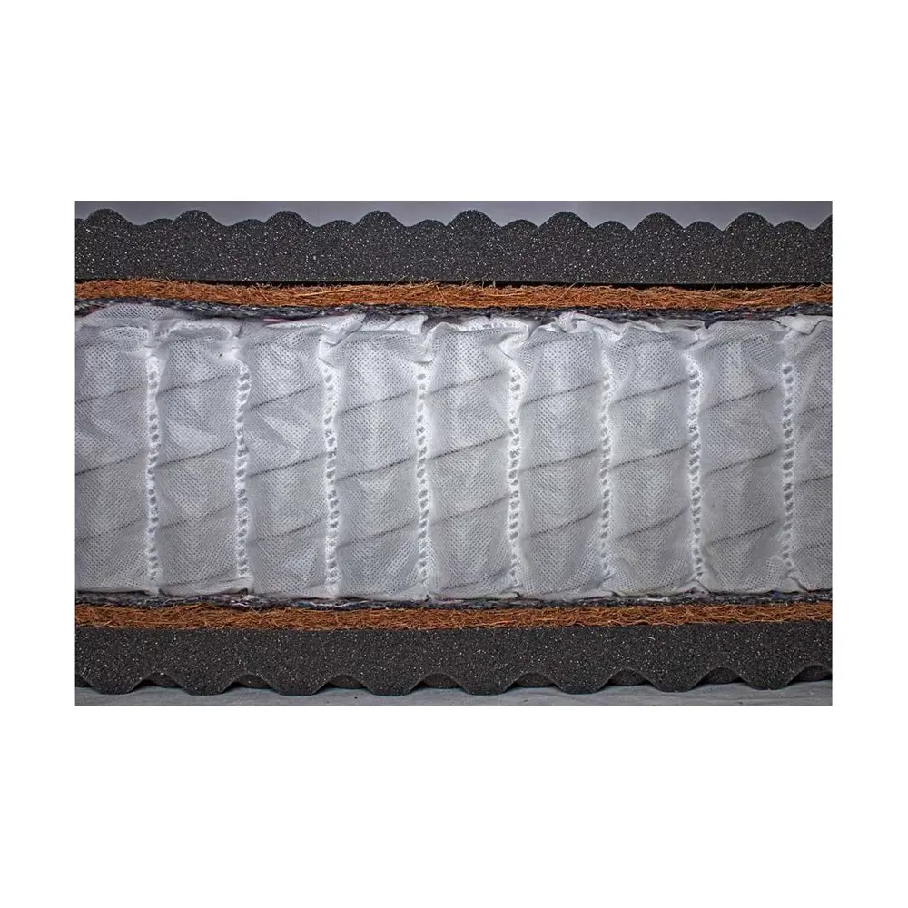 Фото 4 Матрас Dreamline Coal Memory Space Massage S-1000 130x190 см, независимый пружинный блок, полутораспальный