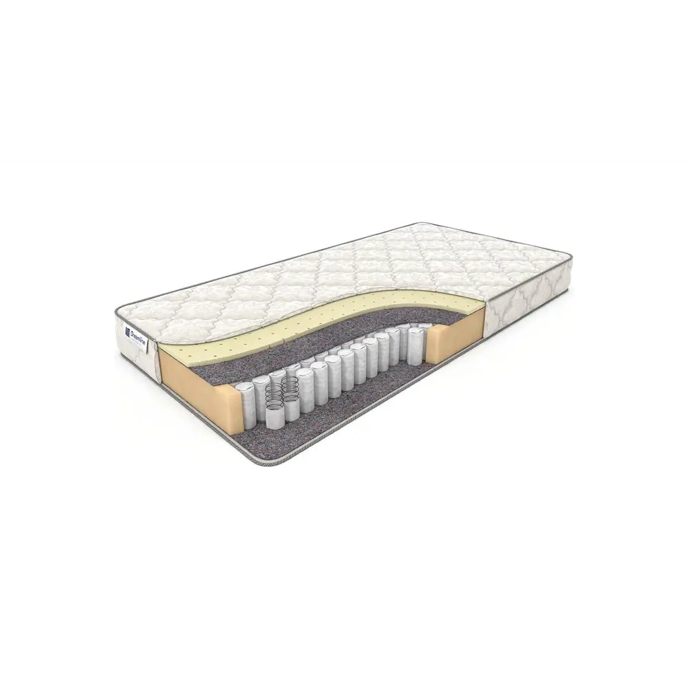 Фото Матрас Dreamline Single Sleep-3 TFK 120x210 см, независимый пружинный блок, полутораспальный, латексный