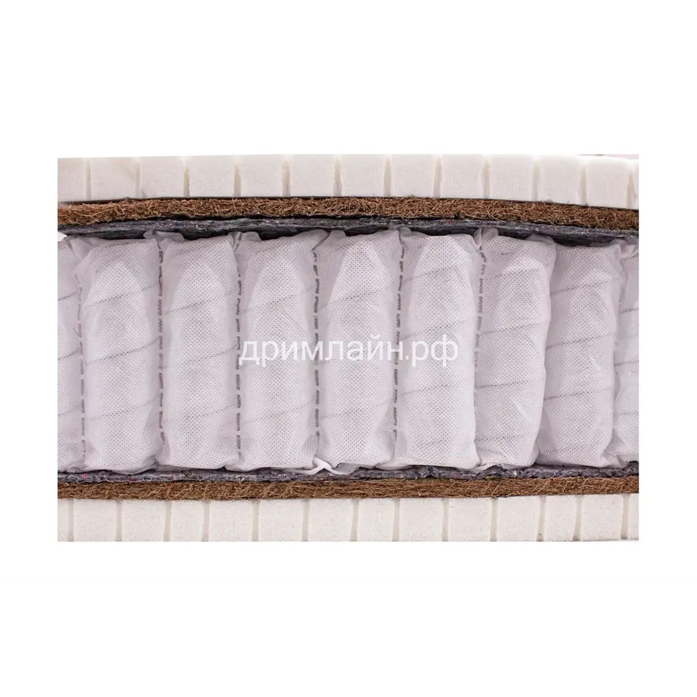 Фото 5 Матрас Dreamline SleepDream Medium S1000 200x205 см, независимый пружинный блок, двуспальный, латексный Фото 5 Матрас Dreamline SleepDream Medium S1000 200x205 см, независимый пружинный блок, двуспальный, латексный