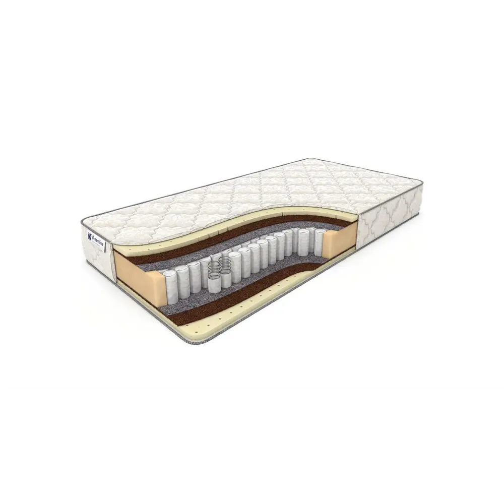 Фото Матрас Dreamline SleepDream Medium TFK 150x190 см, независимый пружинный блок, двуспальный, латексный Фото Матрас Dreamline SleepDream Medium TFK 150x190 см, независимый пружинный блок, двуспальный, латексный