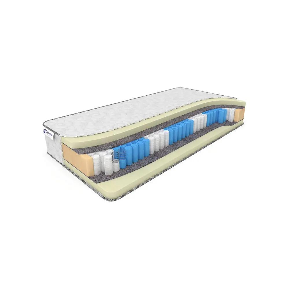 Фото Матрас Dreamline Memory Smart Zone 190x190 см, независимый пружинный блок