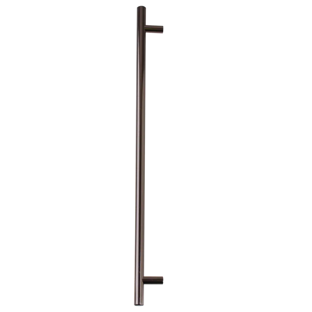 Фото 2 Мебельная ручка-рейлинг графит 320 мм