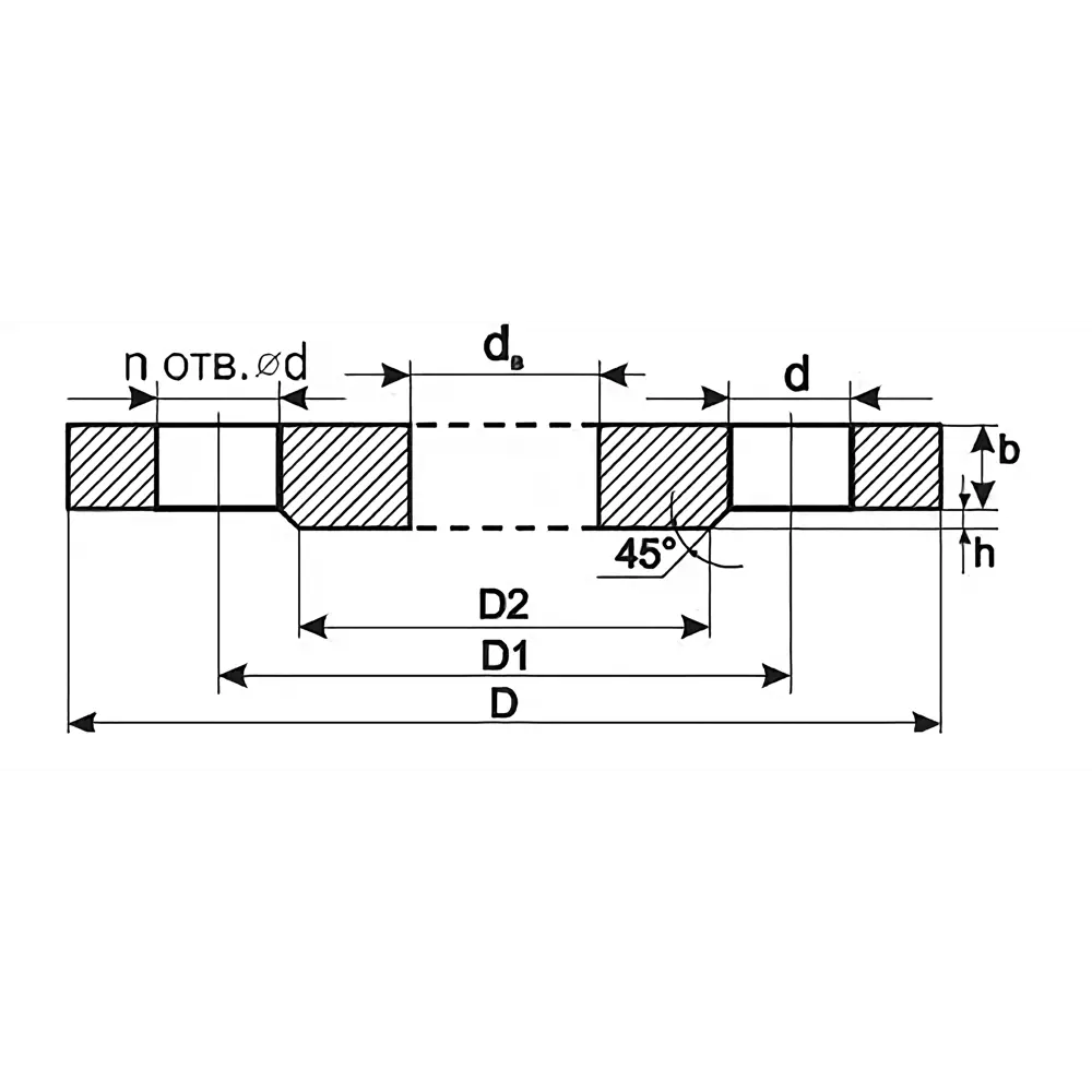 Фото 3 Фланец 15 мм сталь D270-02556