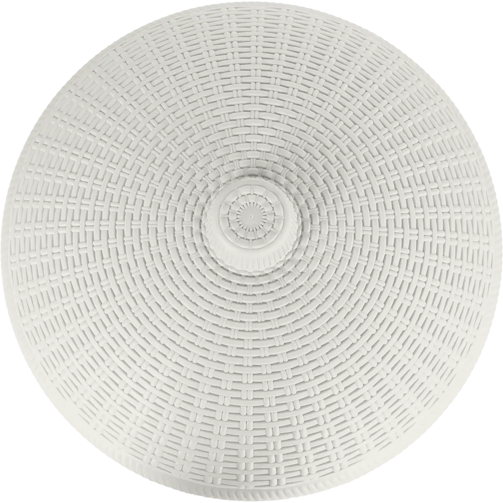 Фото 5 Корзина для белья Keeplex Rattan цвет белое облако