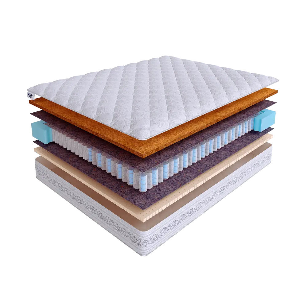 Фото Матрас SkySleep Smart Zone Duo Combo S500/DS 152495, 230x200 см, независимый пружинный блок, двуспальный, ортопедический, латексный