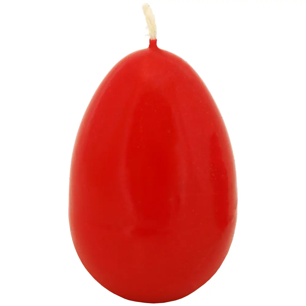 Фото 3 Свеча Яйцо малое цвет в ассортименте 5,5 см