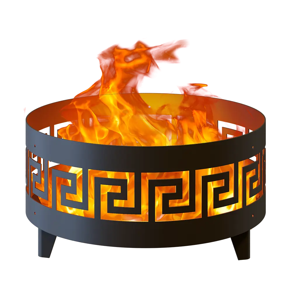 Фото 2 Чаша костровая Стэн Греция сталь 63x30x30 см Фото 2 Чаша костровая Стэн Греция сталь 63x30x30 см