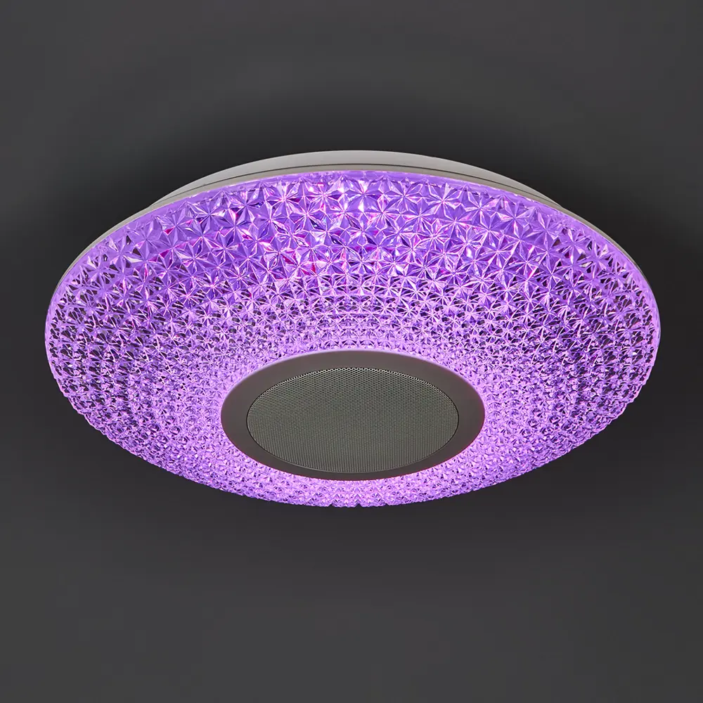 Фото 22 Светильник Сатори RGB Bluetooth 72 Вт 2700-6500K, изменение цвета, цвет белый Фото 22 Светильник Сатори RGB Bluetooth 72 Вт 2700-6500K, изменение цвета, цвет белый