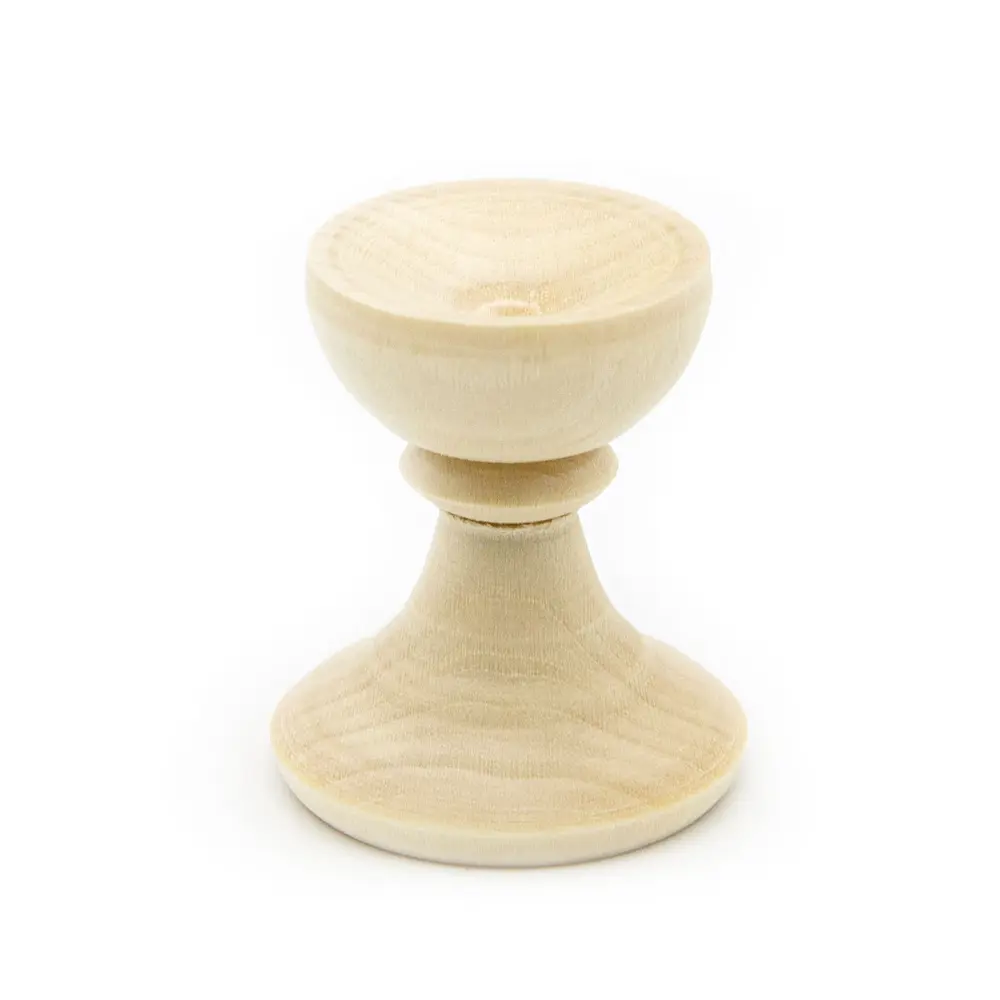 Фото 3 Подставка под яйцо из дерева 35мм ⌀30мм Фото 3 Подставка под яйцо из дерева 35мм ⌀30мм