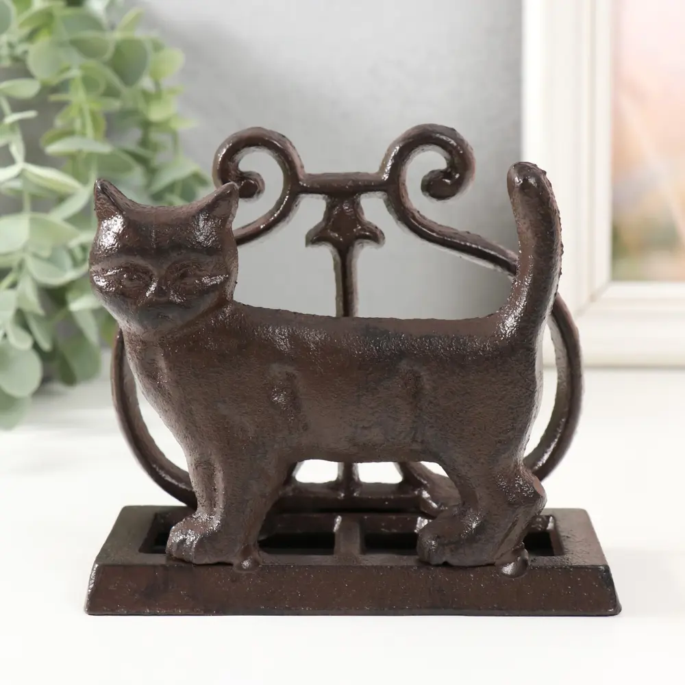 Фото Подставка "Кот" 13.2x6.4x11.5 см