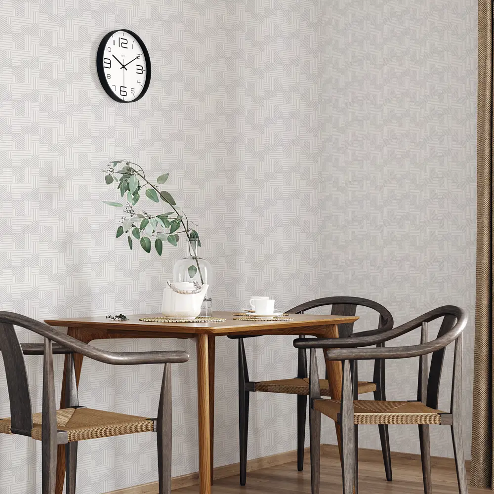 Фото 4 Обои флизелиновые Palitra Planet Margaret белые 1.06 м PP31196-14